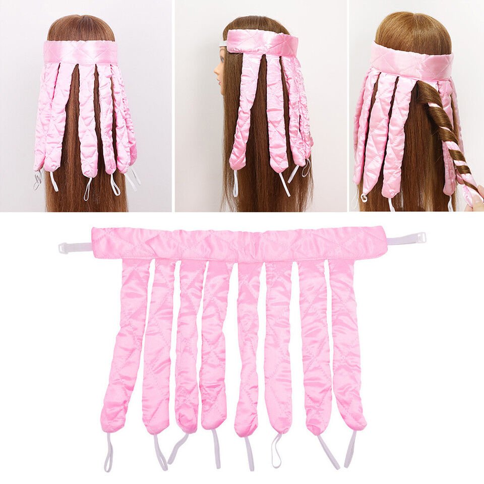 Hair Curling Band Heat-Free Cotton-Satin