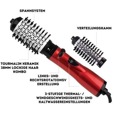 Hair Dryer Brush Ionic Fast-Drying Frizz Control