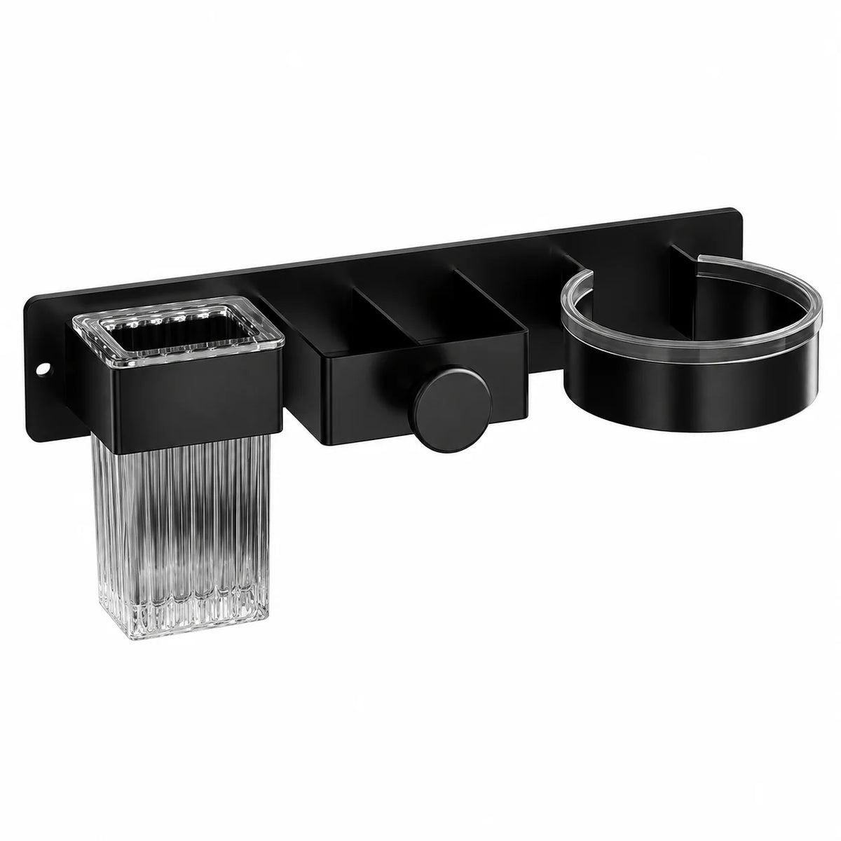 Hair Dryer & Straightener Wall Mount Self-Adhesive Rust-Resistant Metal