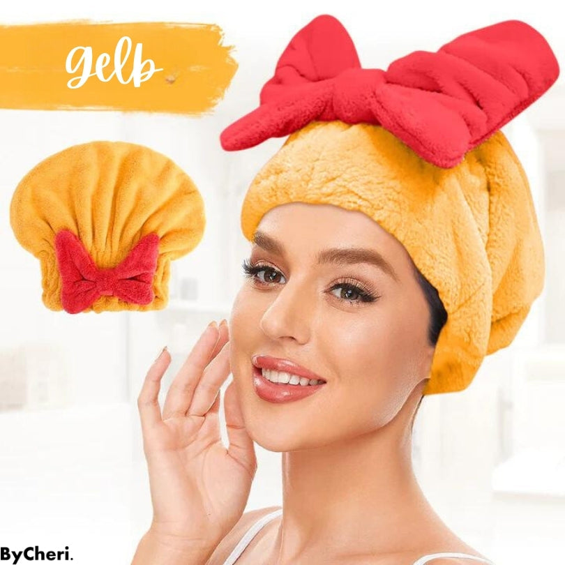 Hair Drying Towel Quick-Drying Microfiber Lightweight & Secure Wrap