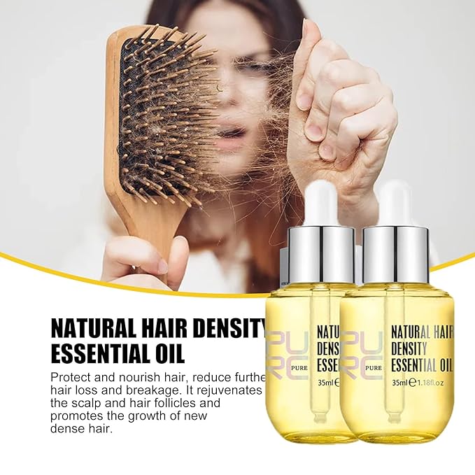 Hair Growth Oil Nourishing Botanical Blend Strengthens Hair