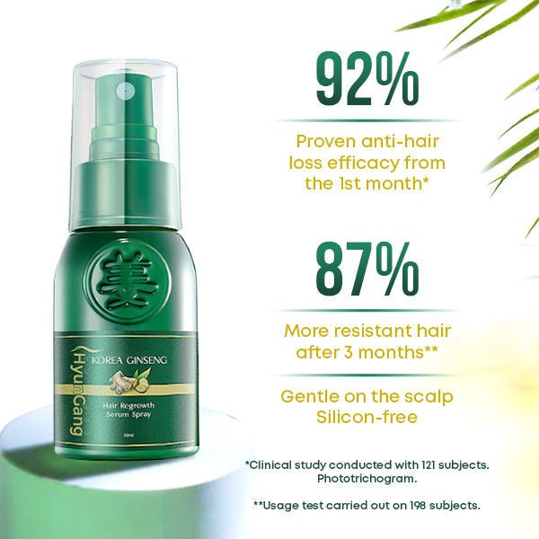 Hair Growth Spray Ginger & Ginseng Non-Greasy