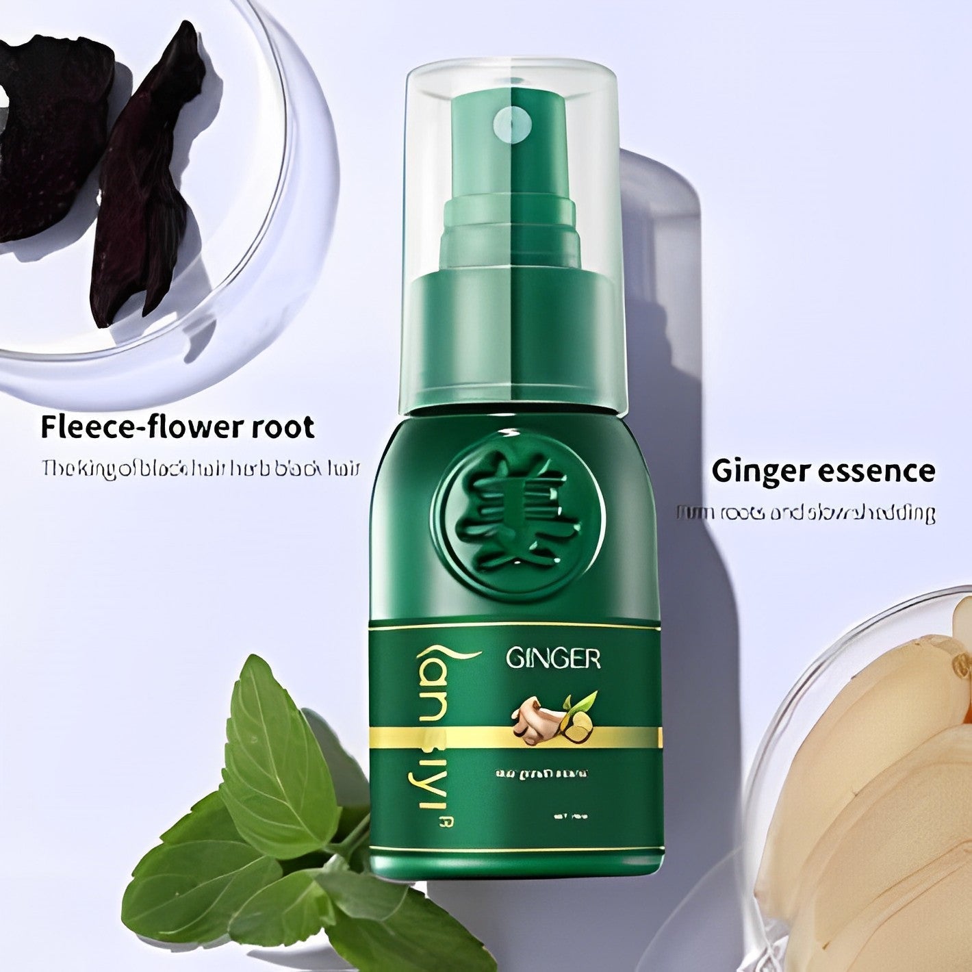 Hair Growth Spray Ginger & Ginseng Non-Greasy