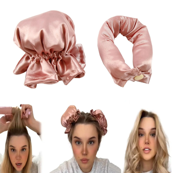 Hair Rollers Heat-Free Silk Set of 2