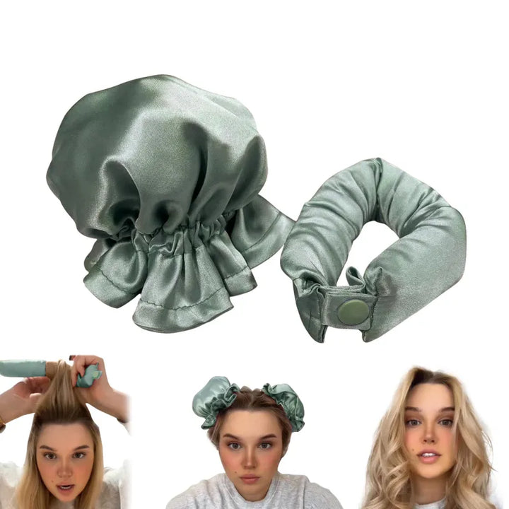 Hair Rollers Heat-Free Silk Set of 2