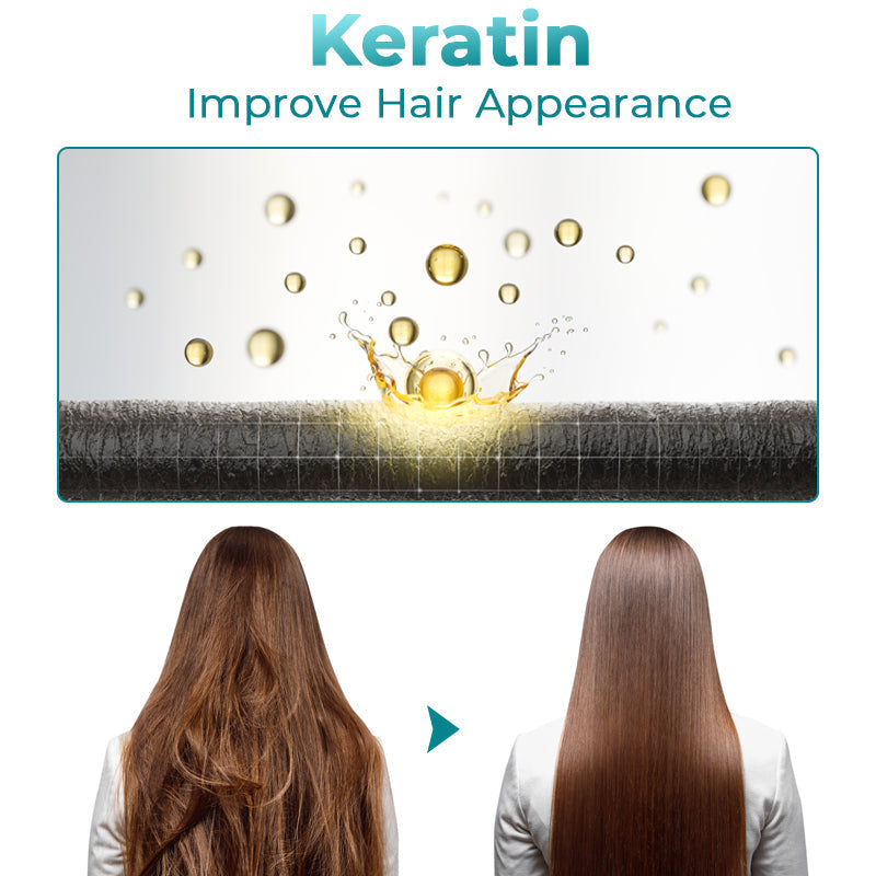 Hair Straightening Cream Keratin Repair & Frizz Control