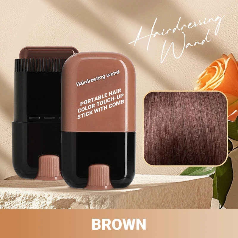 Hair Touch-Up Stick Integrated Comb Water & Sweat-Resistant