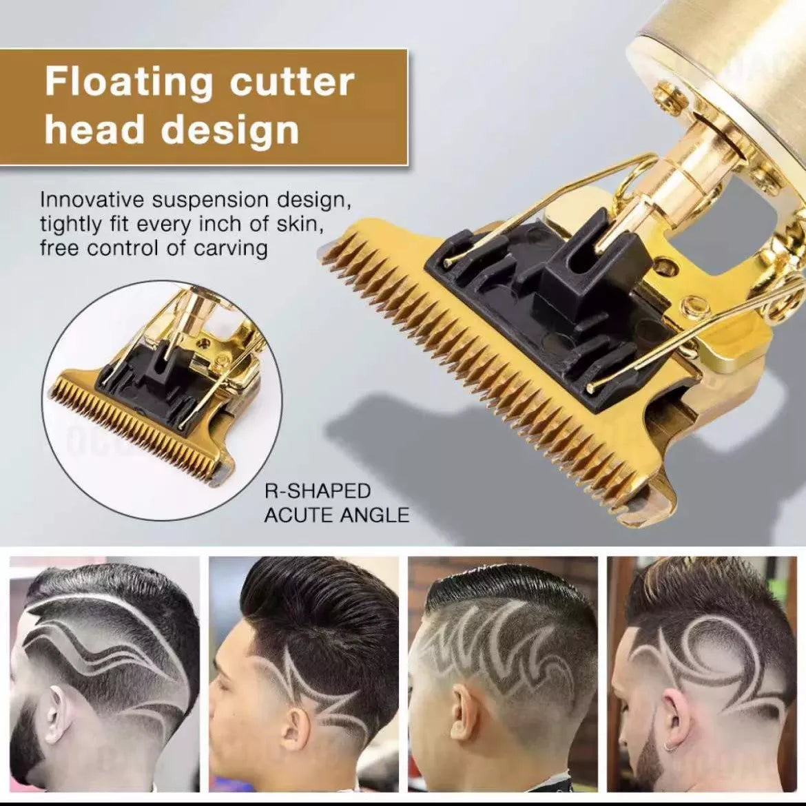Hair Trimmer Cordless Titanium Blades 2-Hour Runtime