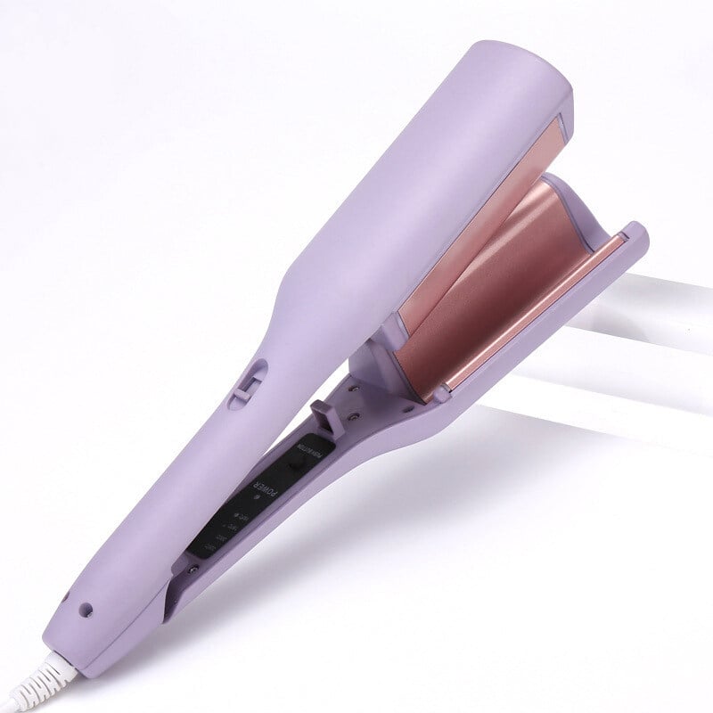 Hair Waver 15-Second Heat-Up V-Clamp Burn Protection & Anti-Frizz