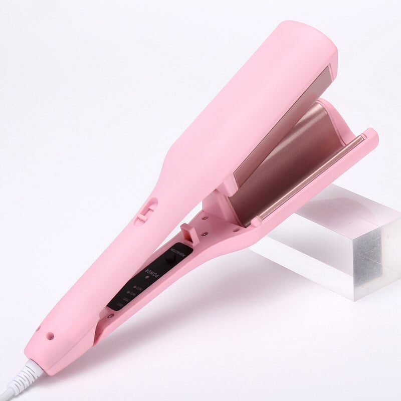 Hair Waver 15-Second Heat-Up V-Clamp Burn Protection & Anti-Frizz