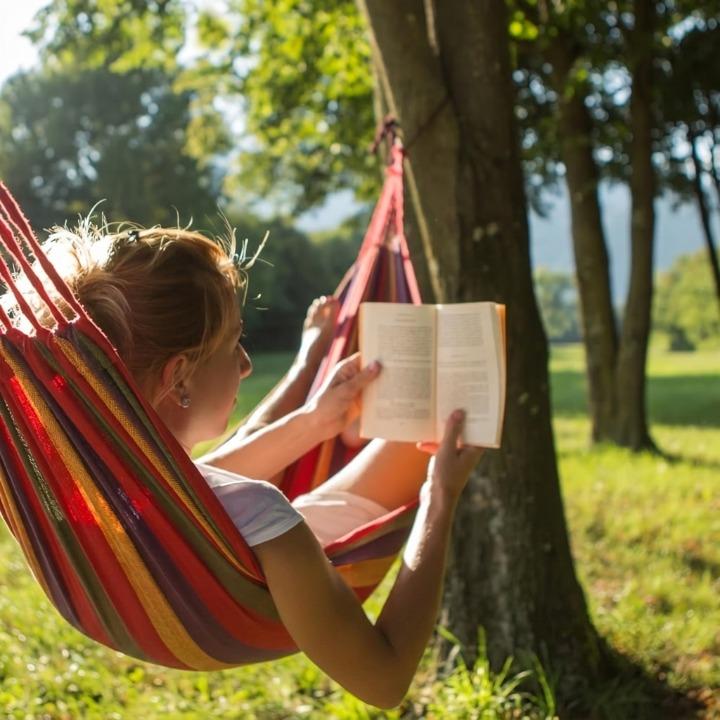 Hammock Double Breathable Cotton Up To 452 Lbs