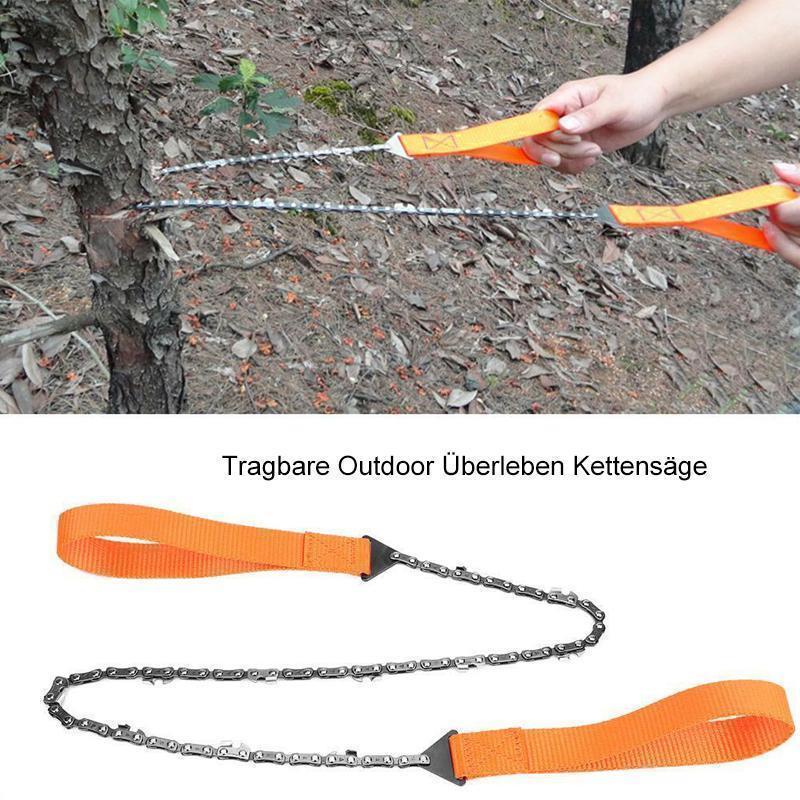 Hand Chainsaw Foldable Bidirectional Teeth