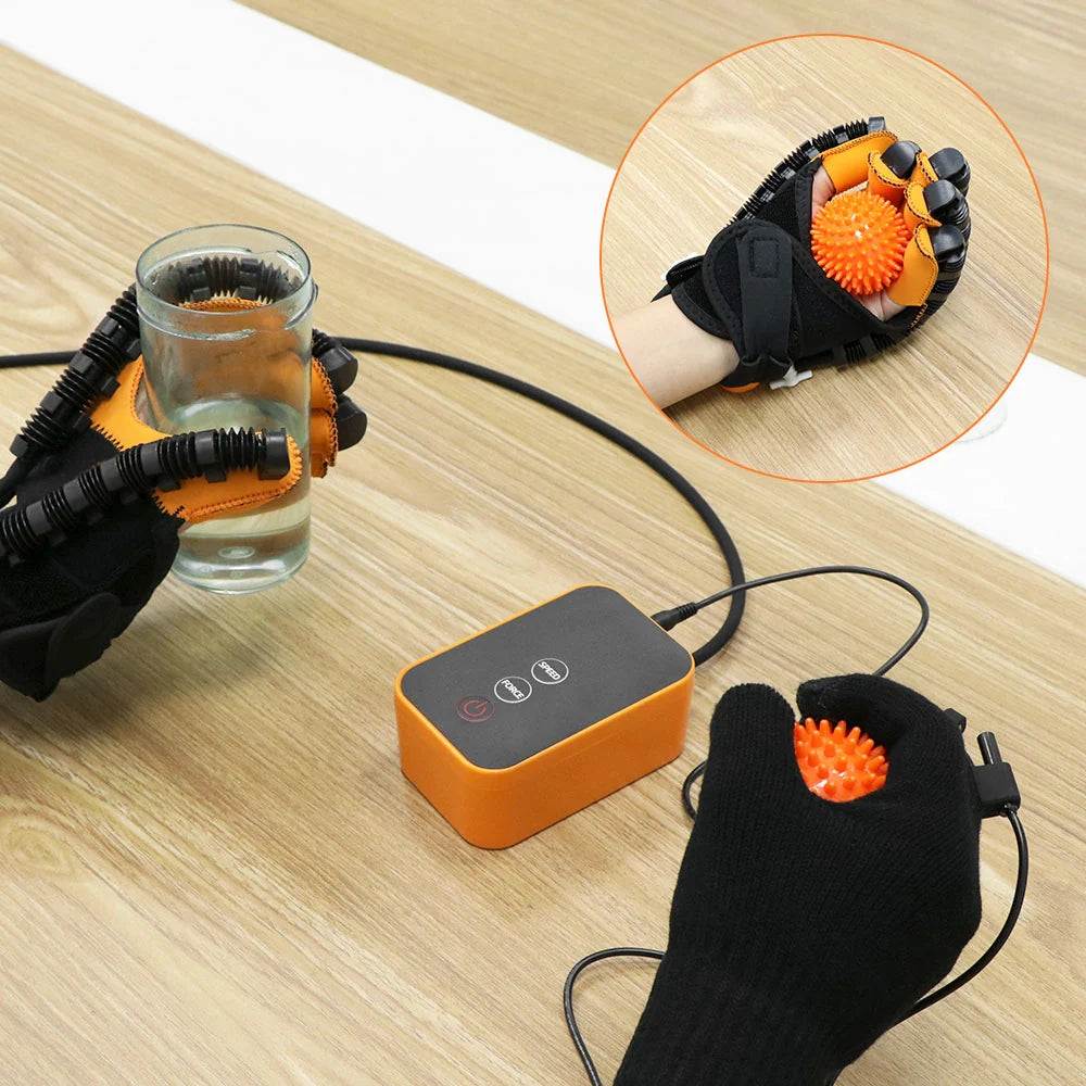 Hand Trainer Glove Individual Finger Control Wireless Rechargeable