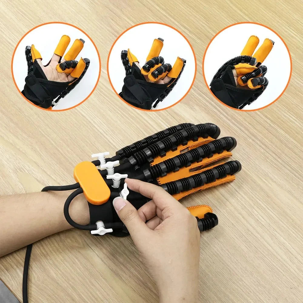 Hand Trainer Glove Individual Finger Control Wireless Rechargeable