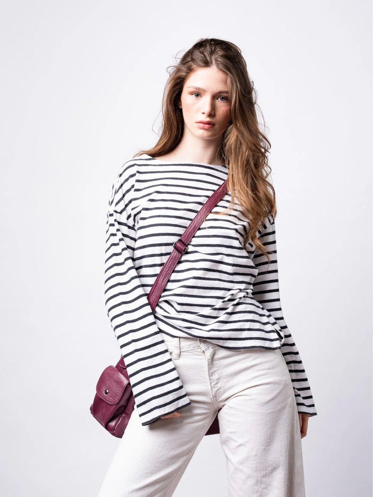 Handbag Multi-Compartment Zippered Pockets Detachable Shoulder Strap