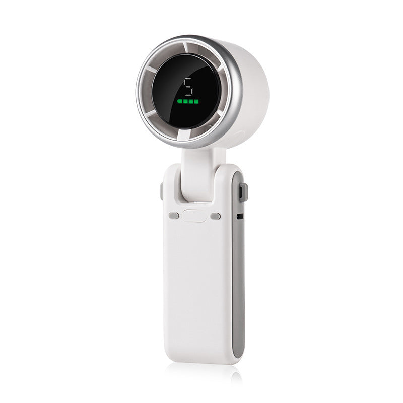 Handheld Fan Foldable 5-Speed USB-C Rechargeable