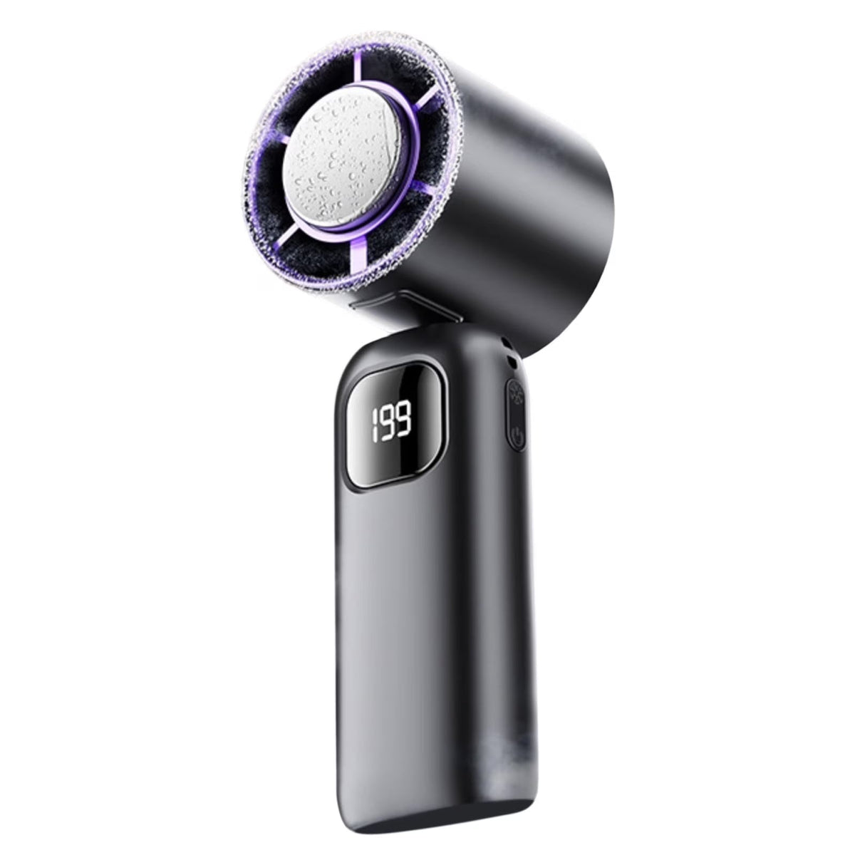 Handheld Fan Ice-Cooling Dual System & USB Rechargeable 20-Hour