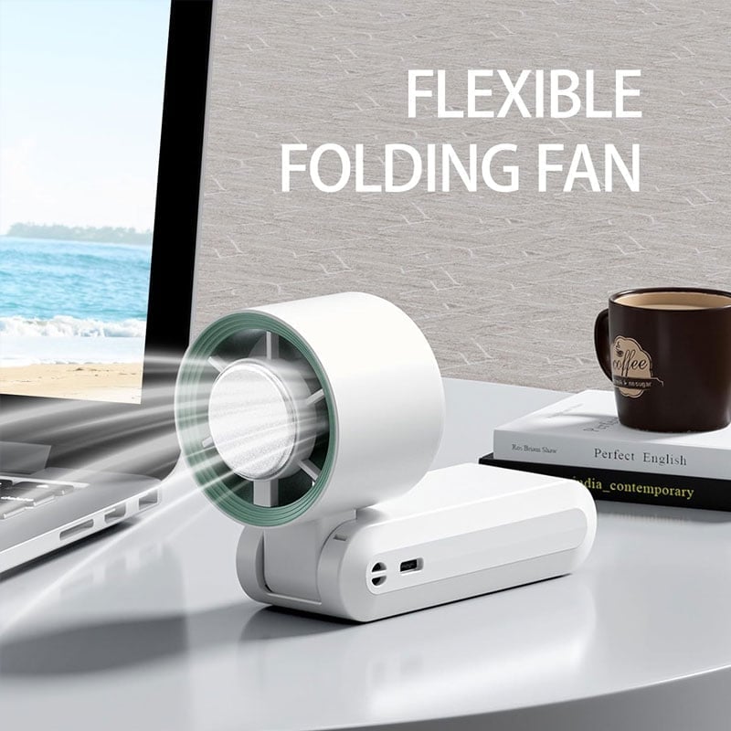 Handheld Fan Semiconductor Cooling LED Battery Indicator