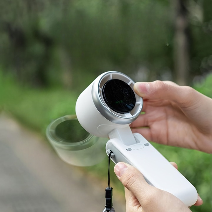 Handheld Fan USB Rechargeable Five-Speed Adjustable Angle