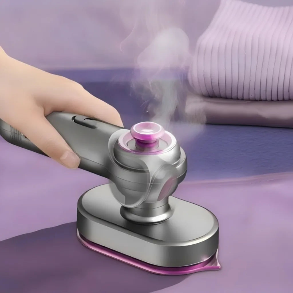 Handheld Garment Steamer Rotating Swivel Handle Heats In 20s