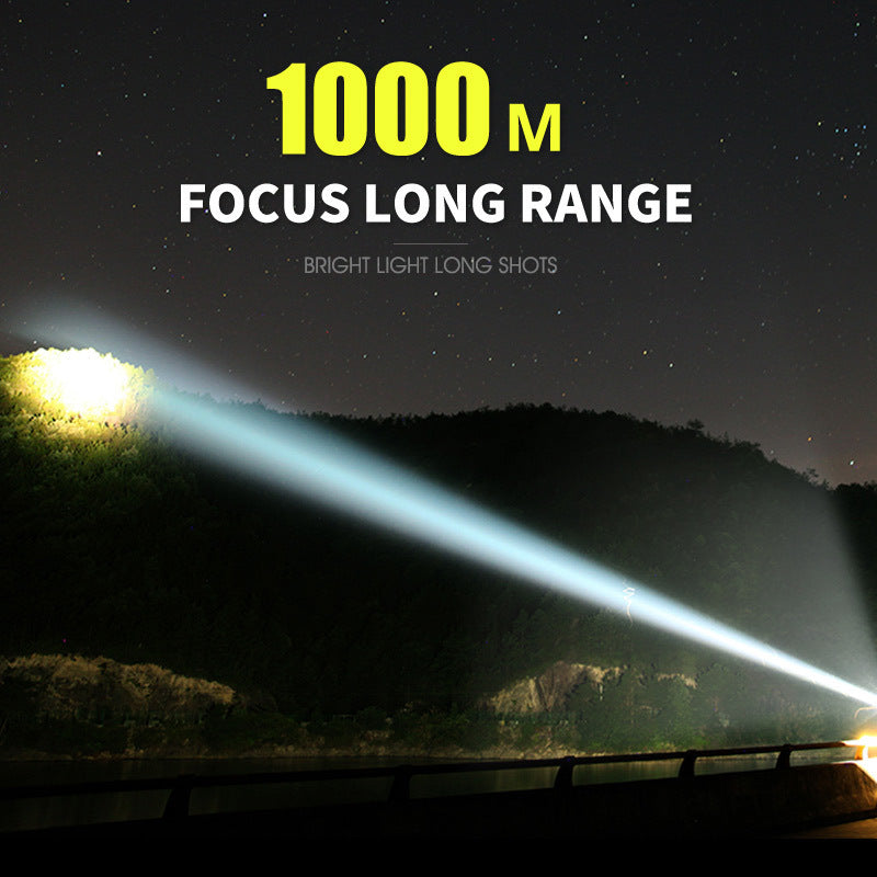 Handheld LED Flashlight Rechargeable 3000-5000 Lumens