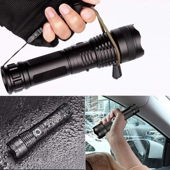Handheld LED Flashlight Rechargeable 3000-5000 Lumens