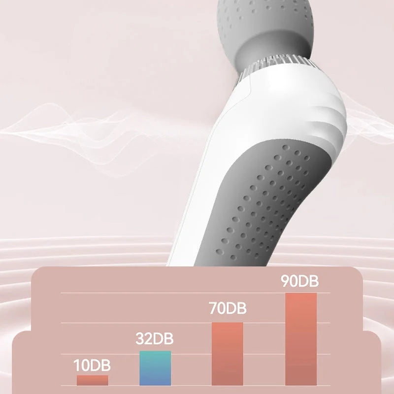 Handheld Massager 5 Intensity Levels Cordless USB Rechargeable