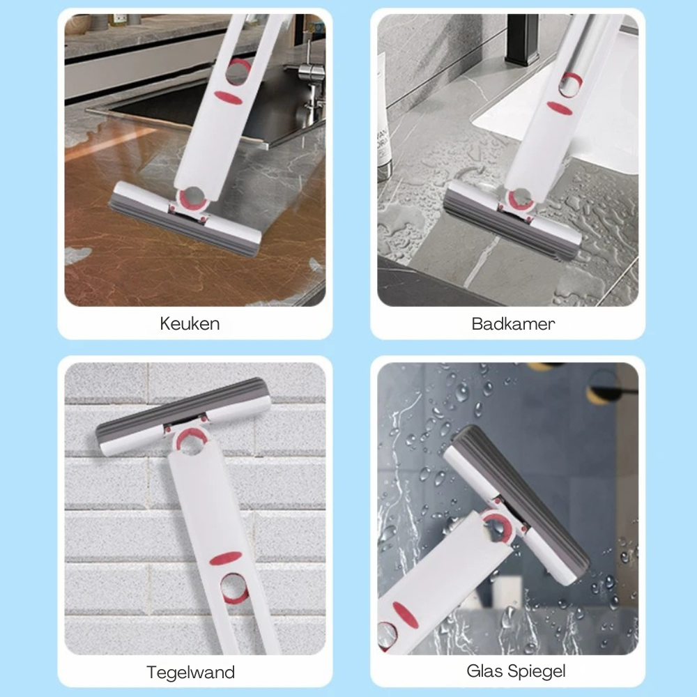 Handheld Mop Hands-Free Wash & Dry Streak-Free