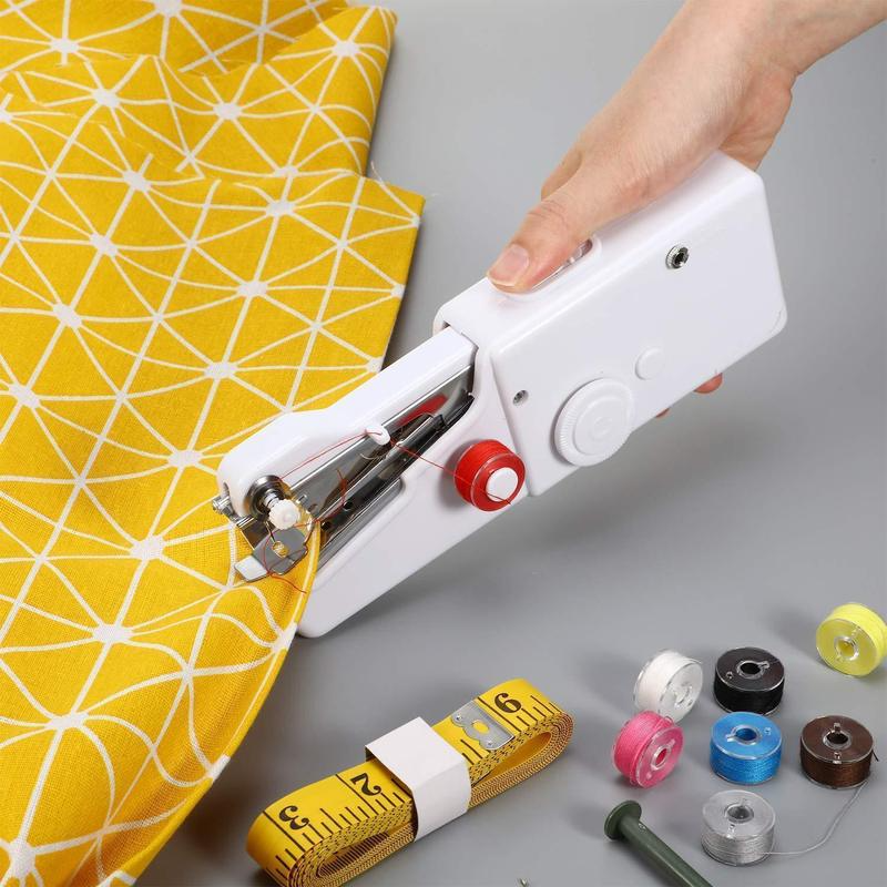 Handheld Sewing Machine Portable Battery-Powered Lightweight