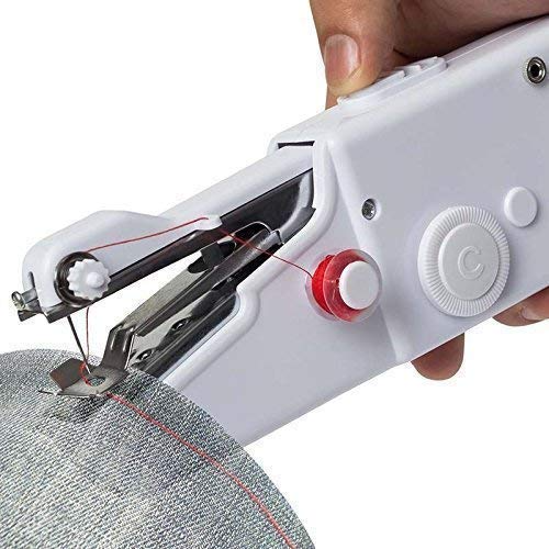 Handheld Sewing Machine Portable Battery-Powered Lightweight