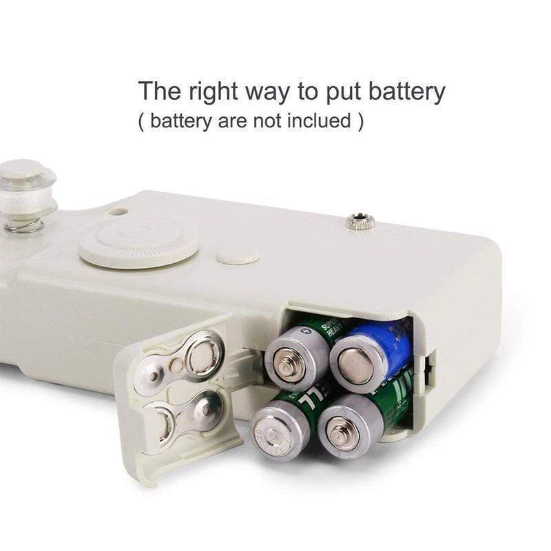 Handheld Sewing Machine Portable Battery-Powered Lightweight