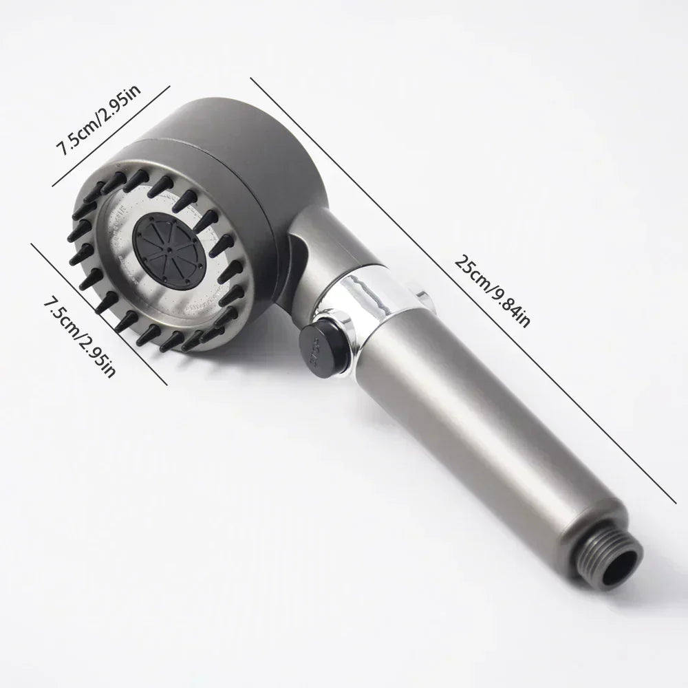 Handheld Shower Head High-Pressure Integrated Filter 3 Modes