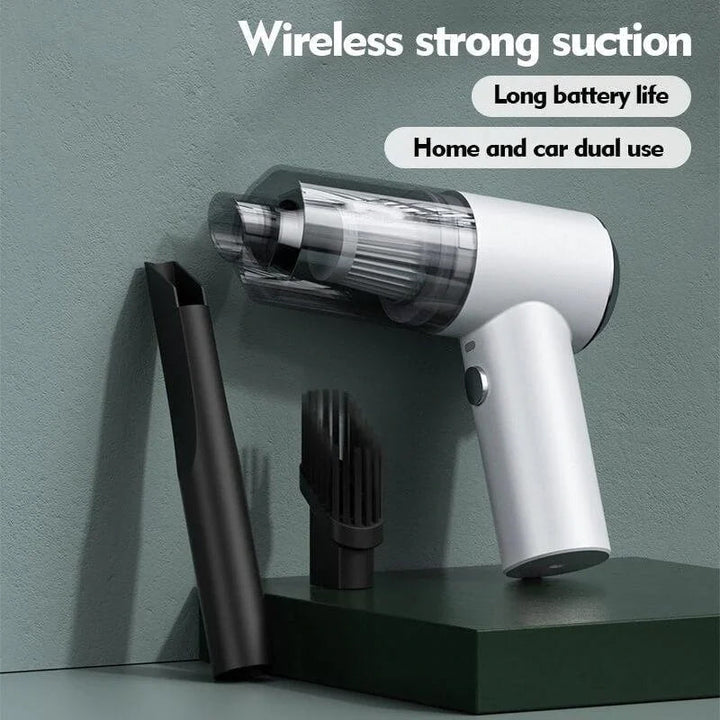 Handheld Vacuum Cordless 2-in-1 Slim Nozzle USB Rechargeable
