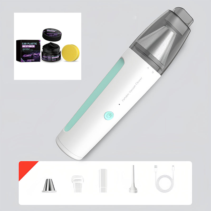 Handheld Vacuum Cordless Lightweight With 4 Attachments