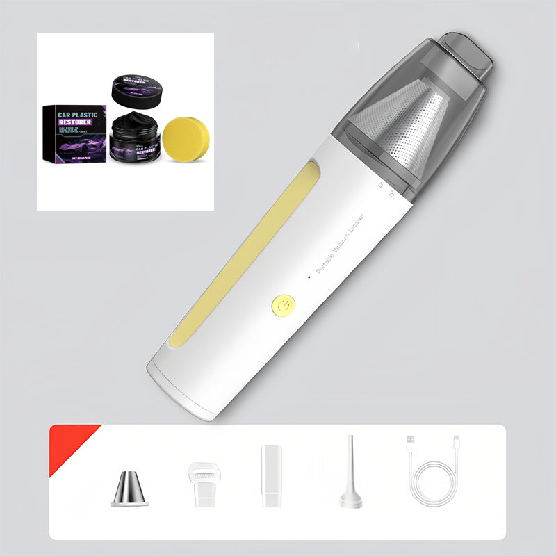 Handheld Vacuum Cordless Lightweight With 4 Attachments