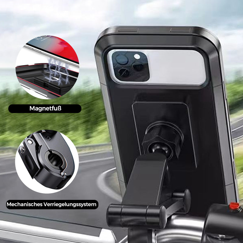 Handlebar Phone Mount IPX6 Waterproof 360 Degree Rotation