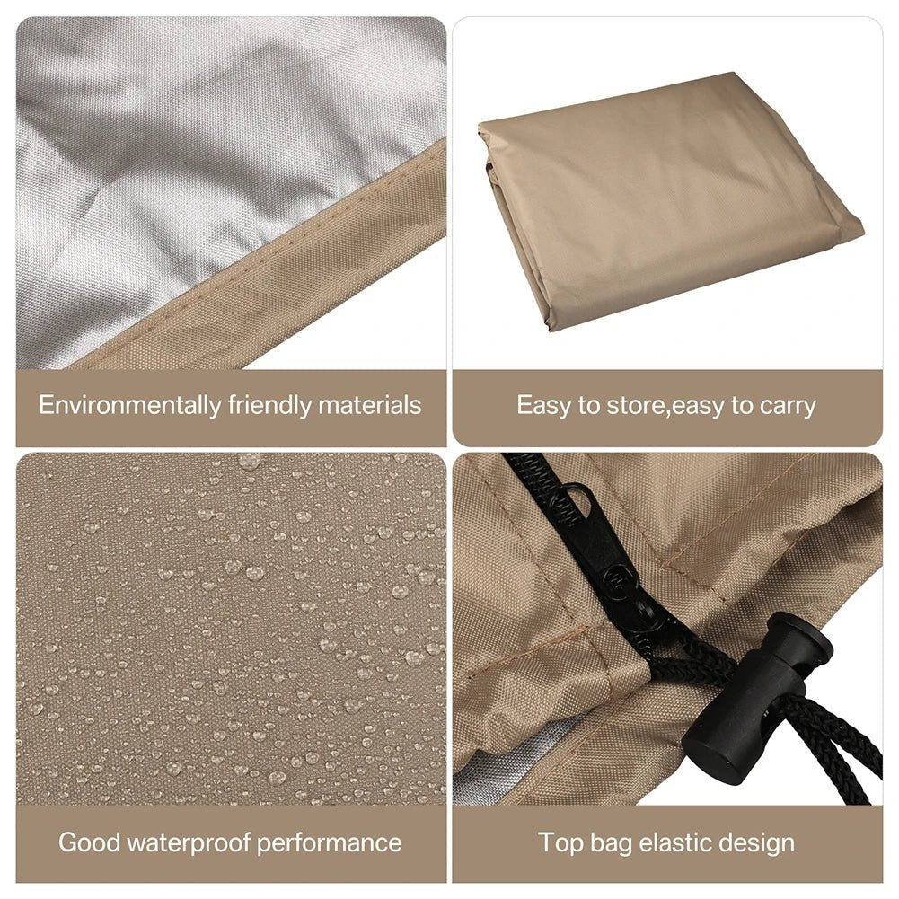 Hanging Chair Cover 210D Oxford Waterproof Zippered & Drawstring