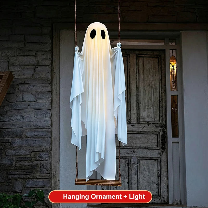 Hanging Ghost Decoration Weatherproof LED Lighting & Remote Control