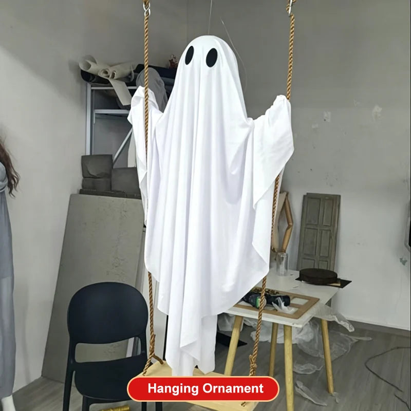 Hanging Ghost Decoration Weatherproof LED Lighting & Remote Control