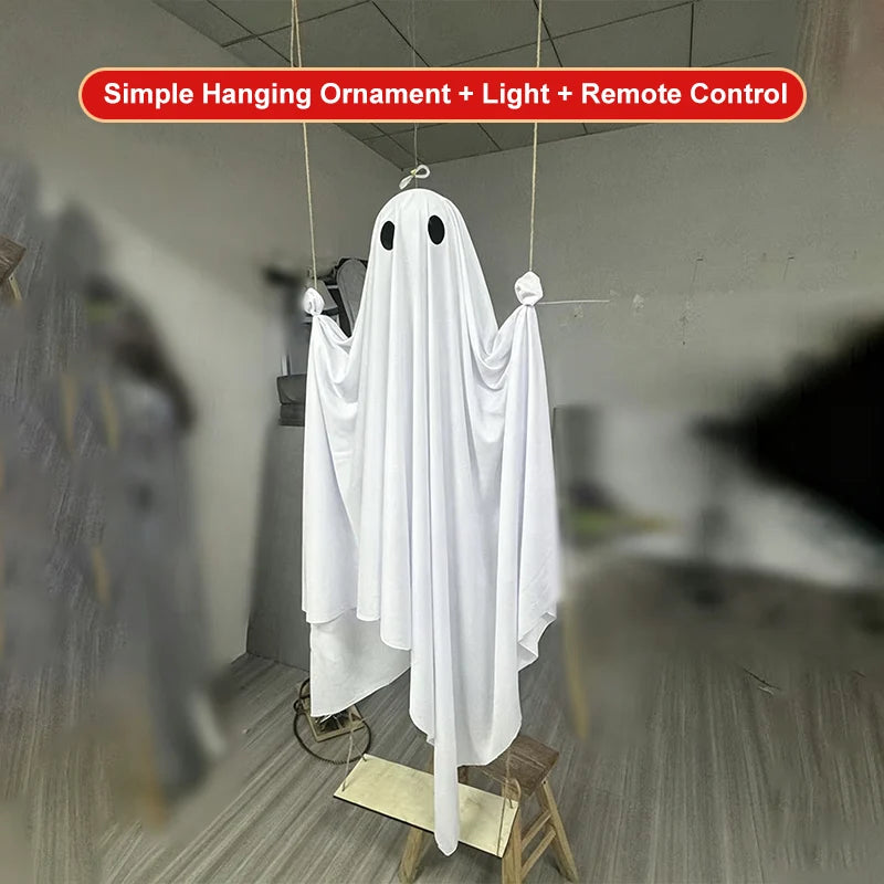 Hanging Ghost Decoration Weatherproof LED Lighting & Remote Control