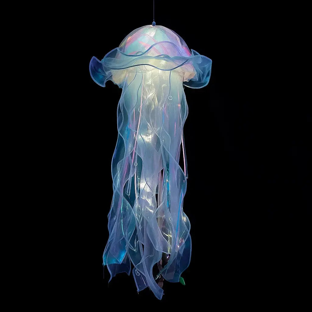 Hanging Jellyfish Lamp Multicolor LED Battery Powered