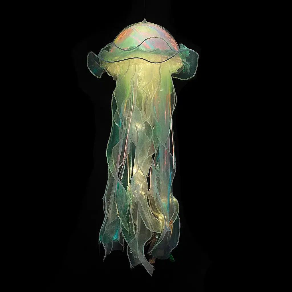 Hanging Jellyfish Lamp Multicolor LED Battery Powered