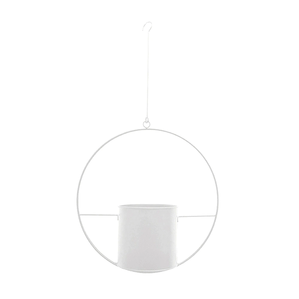 Hanging Planter Iron Open Design Space-Saving