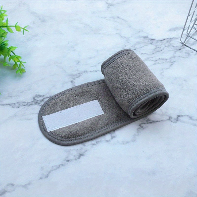 Headband Adjustable Velcro Fastener Non-Slip & Breathable Fabric