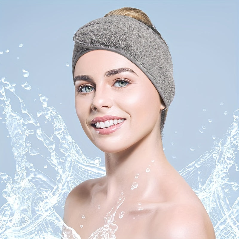 Headband Adjustable Velcro Fastener Non-Slip & Breathable Fabric