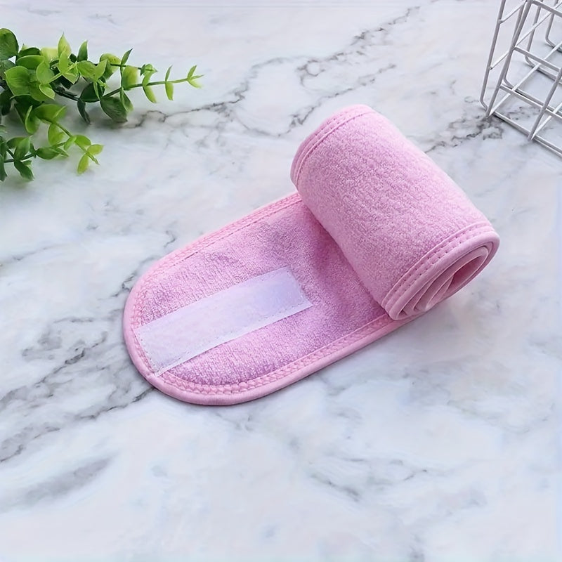 Headband Adjustable Velcro Fastener Non-Slip & Breathable Fabric