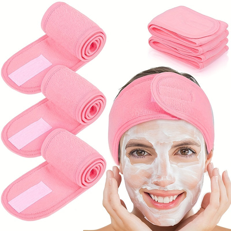 Headband Adjustable Velcro Fastener Non-Slip & Breathable Fabric