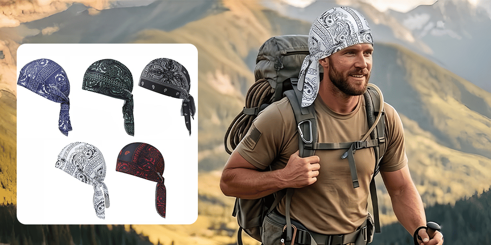 Headband Breathable & Quick-Drying Flat Stretch Fit UV Protection