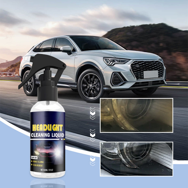 Headlight Cleaner Restores Clarity & Removes Yellowing