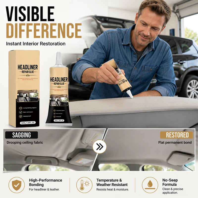 Headliner Adhesive Stain-Free & Heat Resistant